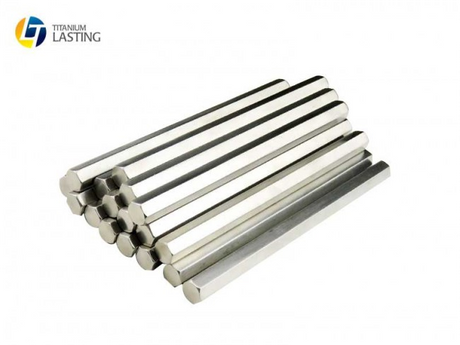 Barre hexagonale en titane